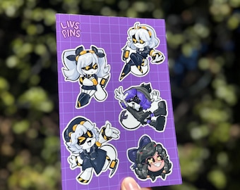 A bunch of Drones Sticker sheet