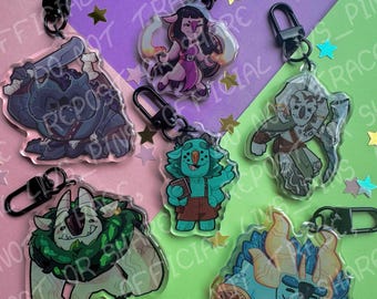 TOA trolls Edition! Acrylic keychains