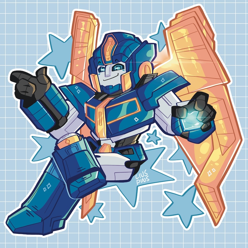 Tfone Sentinel Prime Acrylic Keychain - Etsy