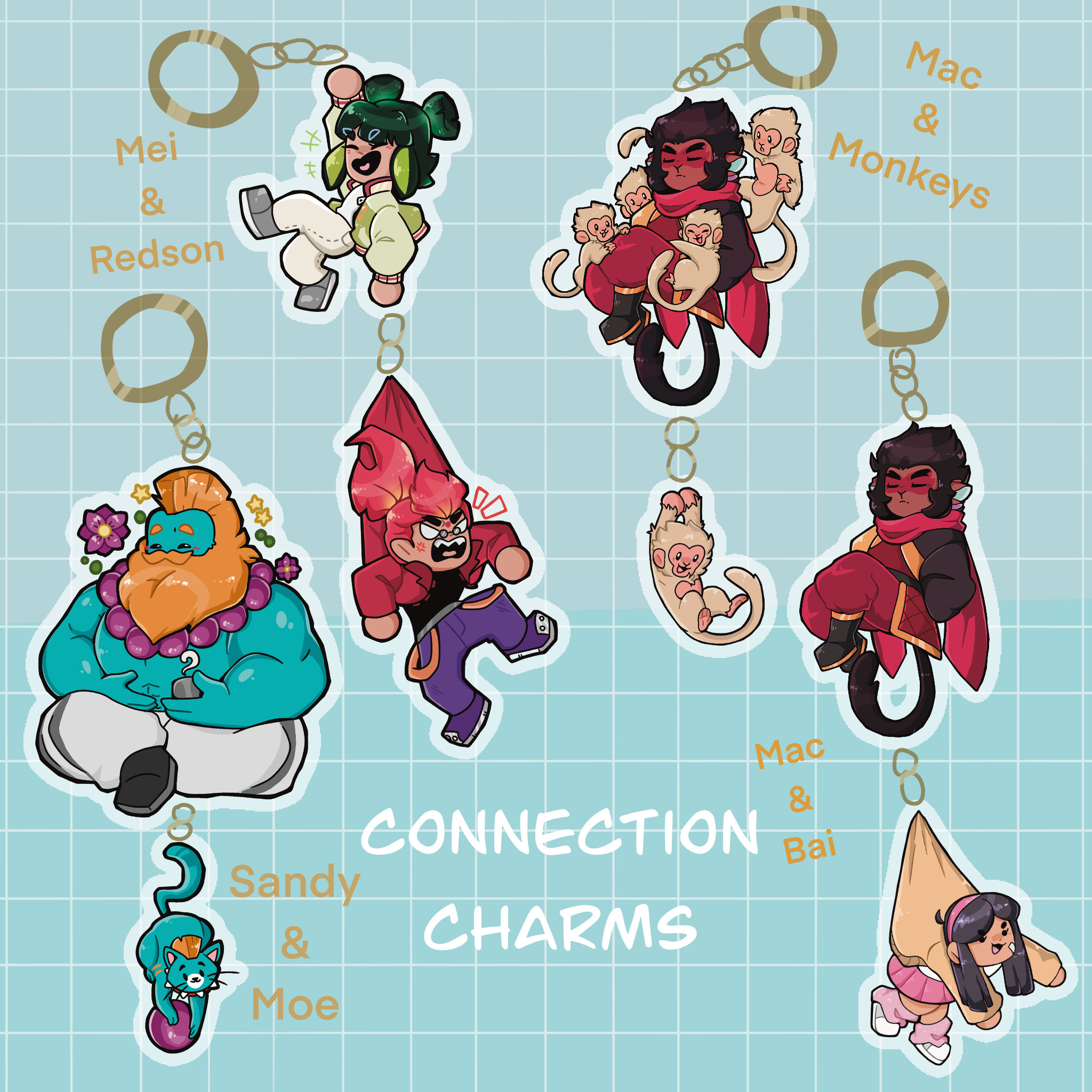 LMK connection charms! (More designs)