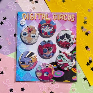 The amazing digital circus BADGES