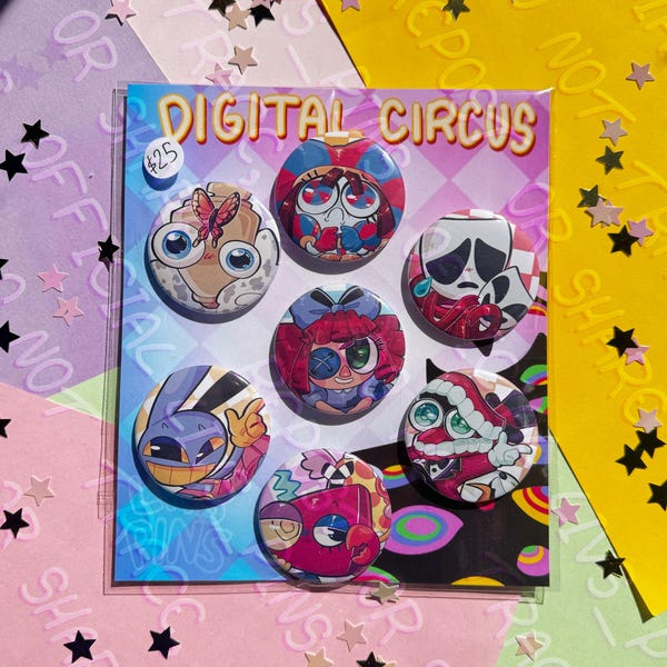 The amazing digital circus BADGES