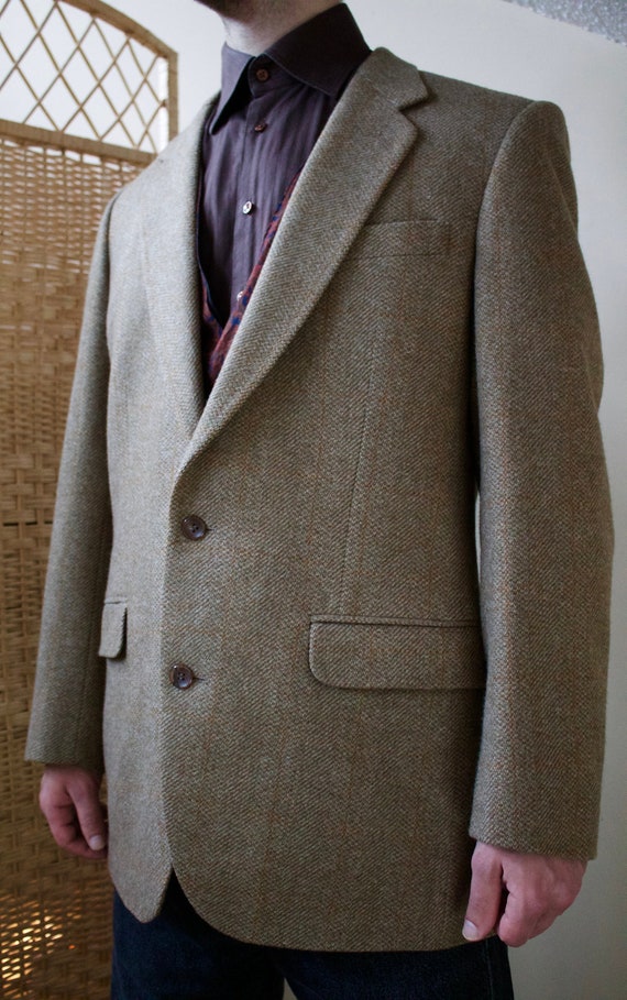 Vintage 70's Dunn and Co. Tweed Blazer