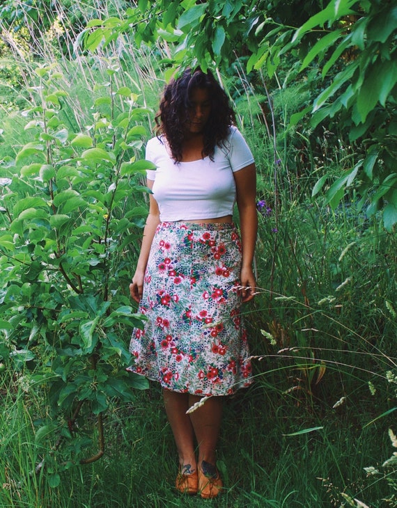 1970’s Floral Skirt