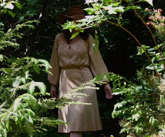 1970’s Beige Day Dress