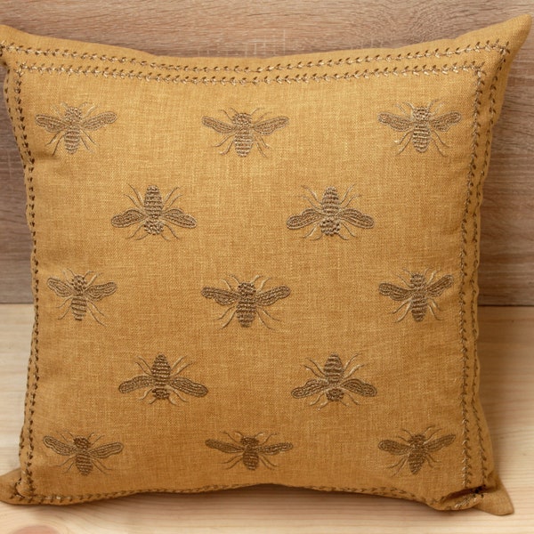 Yellow Gold Pillow Etsy