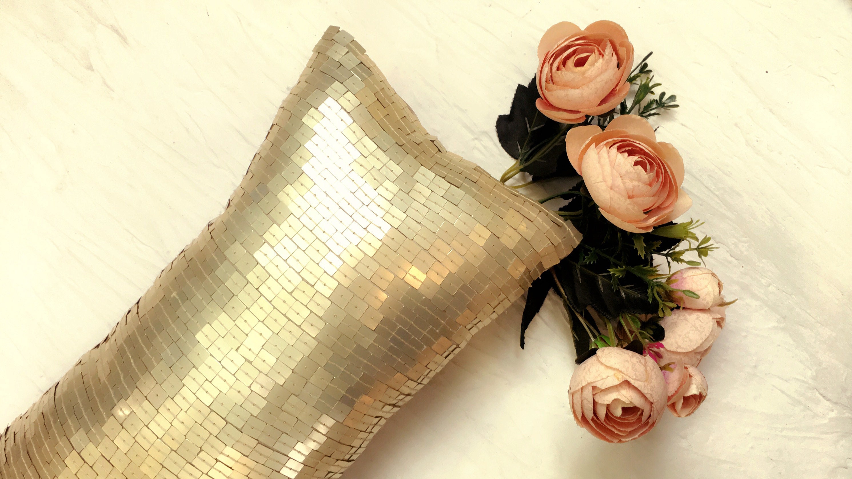 Light Gold Throw Pillow Cover Luxury Contemporary Modern Toss Etsy