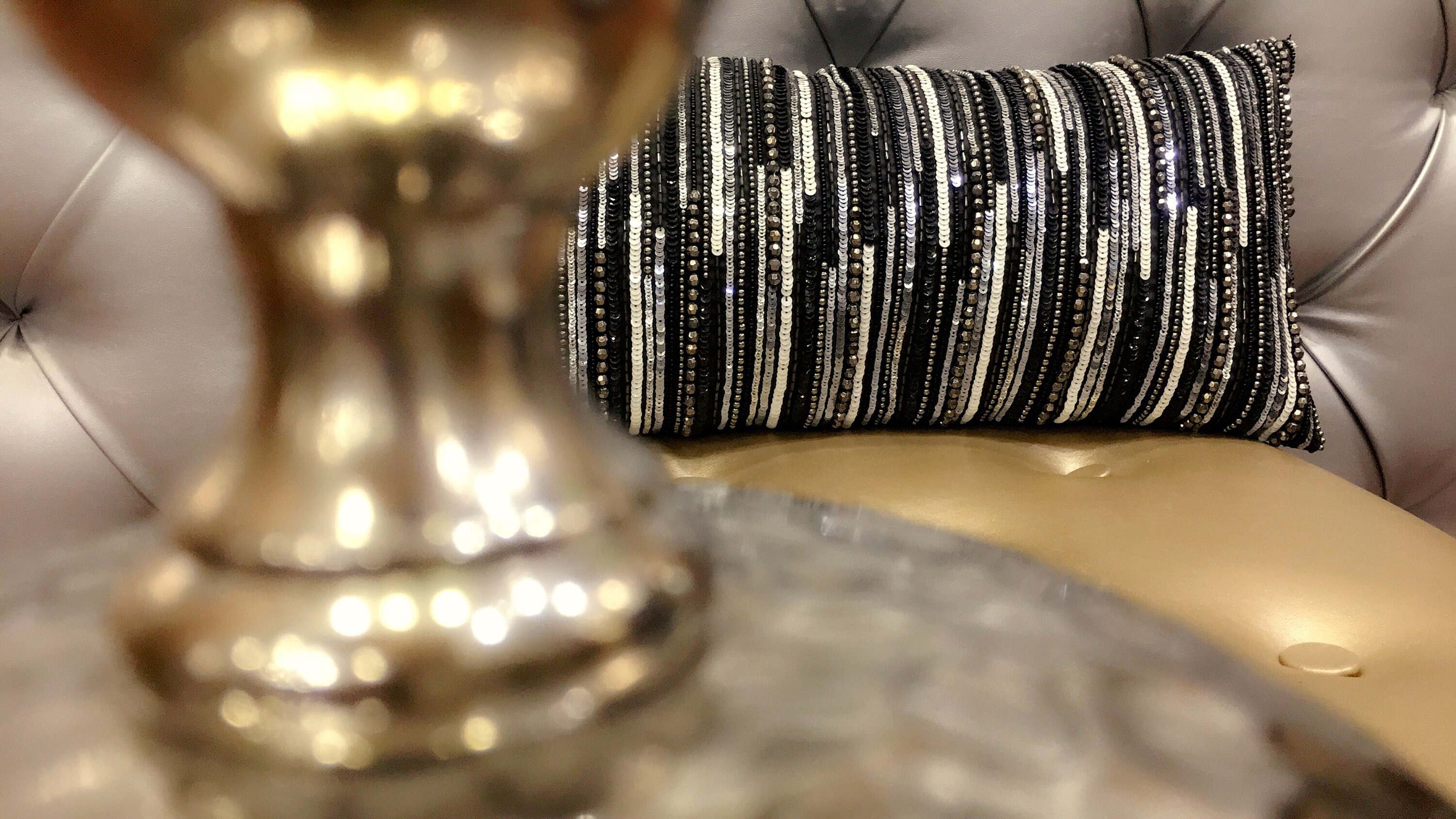 Black Grey Throw Pillow Cover Luxury Contemporary Modern Toss Etsy