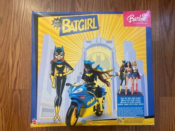 Barbie Batgirl With Motorcycle -mattel C7458 Brand New Barbie Batgirl With Motorcycle -mattel C7458 Brand New