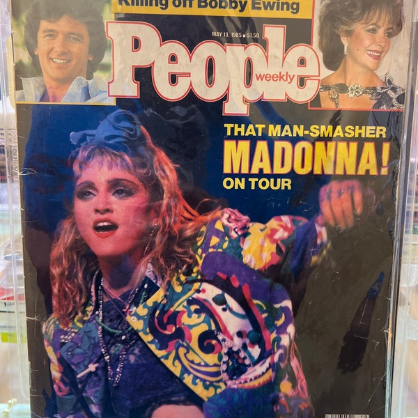 MADONNA on PEOPLE Magazine 1985-2001 USED Great Condition