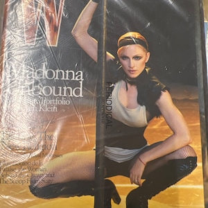 MADONNA &quot;on the cover of a magazine&quot; - COSMOPOLITAN, The Face, Interview, Rolling Stone, W, Vintage 1987-2003 Daniela Pestova