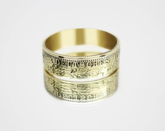 Germany Coin Ring 1 Mark 1873-1916 (replica) german coin ring, coin ring for men, german coin ring