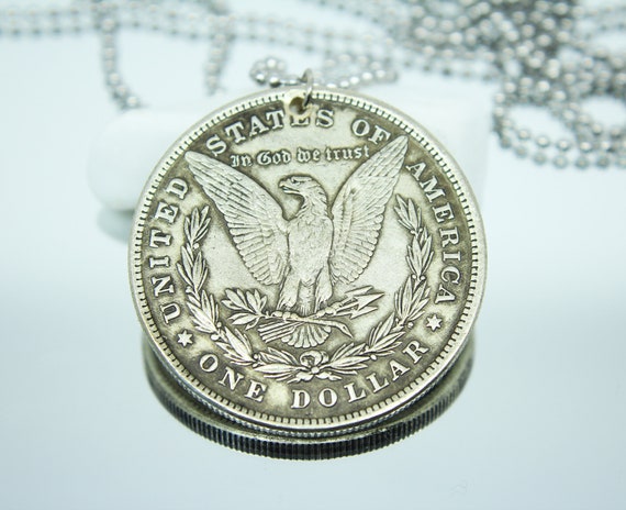 Dollar coin necklace best sale