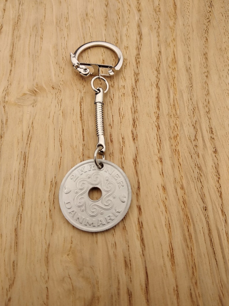 Keychain Key Ring Keychain Coin Coin Keychain Motorbike Key Fob 2 ...