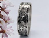 Japanse Coin Ring 10 Sen 1920-1926, Man Japan Ring, Japan