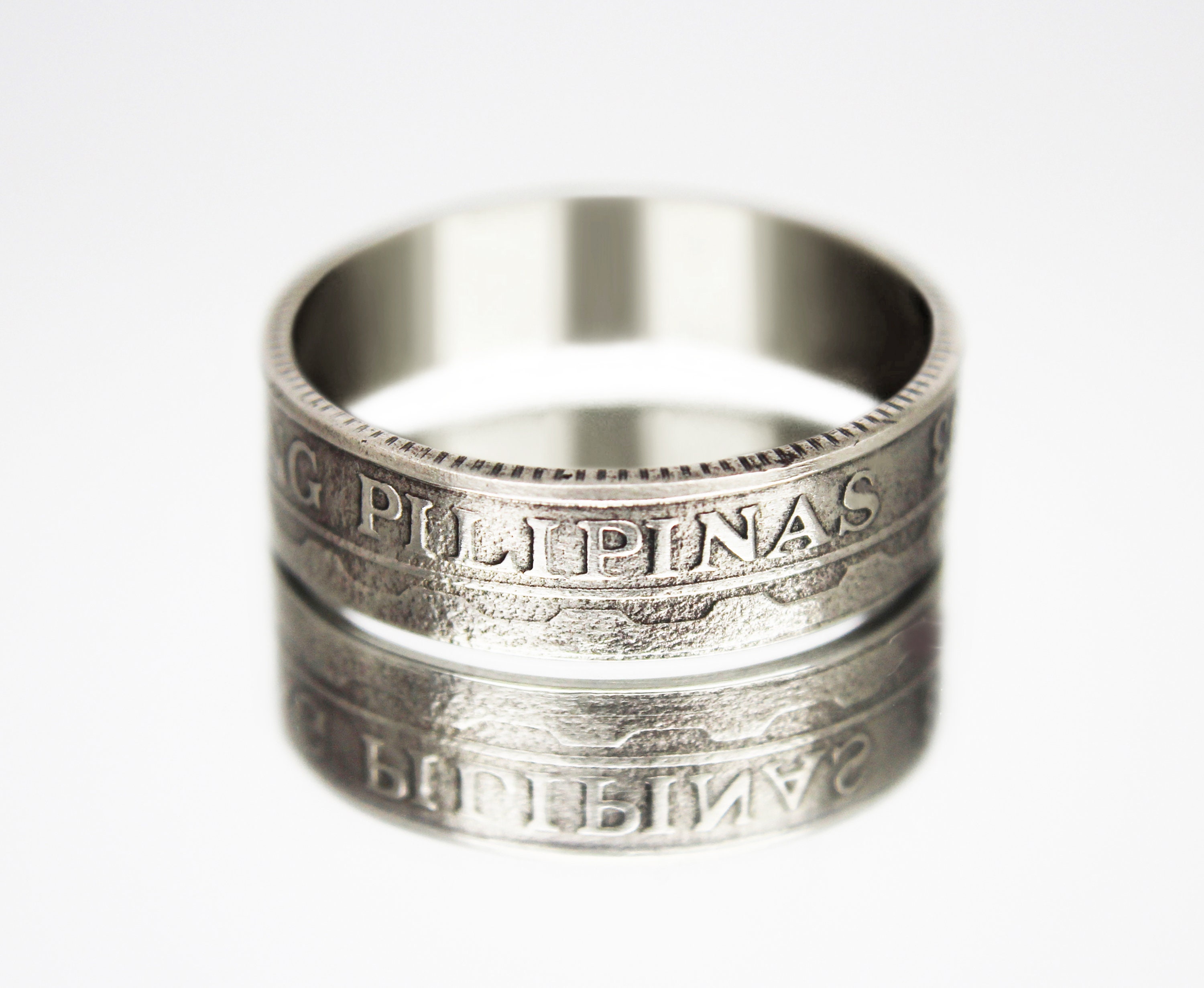 フィリピン コインリング 1ペソ 1993-2014 フィリピン ペソ リング フィリピンジュエリー フィリピンジュエリー、男性用コインリング -  Etsy 日本