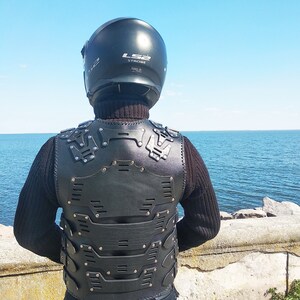 Leather Vest Men, Steampunk Vest, Mens Leather Vest, Black Leather Vest, Leather Motorcycle Vest, Motorcycle Vest, Steampunk Vest Men