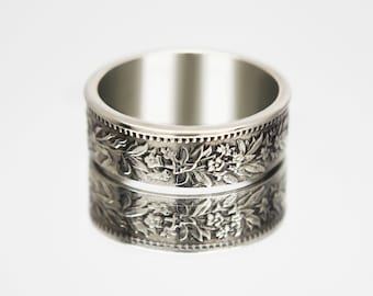 Switzerland Coin Ring 20 rappens 1917-2021 Swiss coin ring, coin ring for men, womens coin ring, mens coin ring, money ring