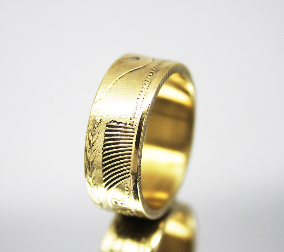 Costa Rica Coin Ring 100 Colon 2000 Coin Rings for Men Coin - Etsy