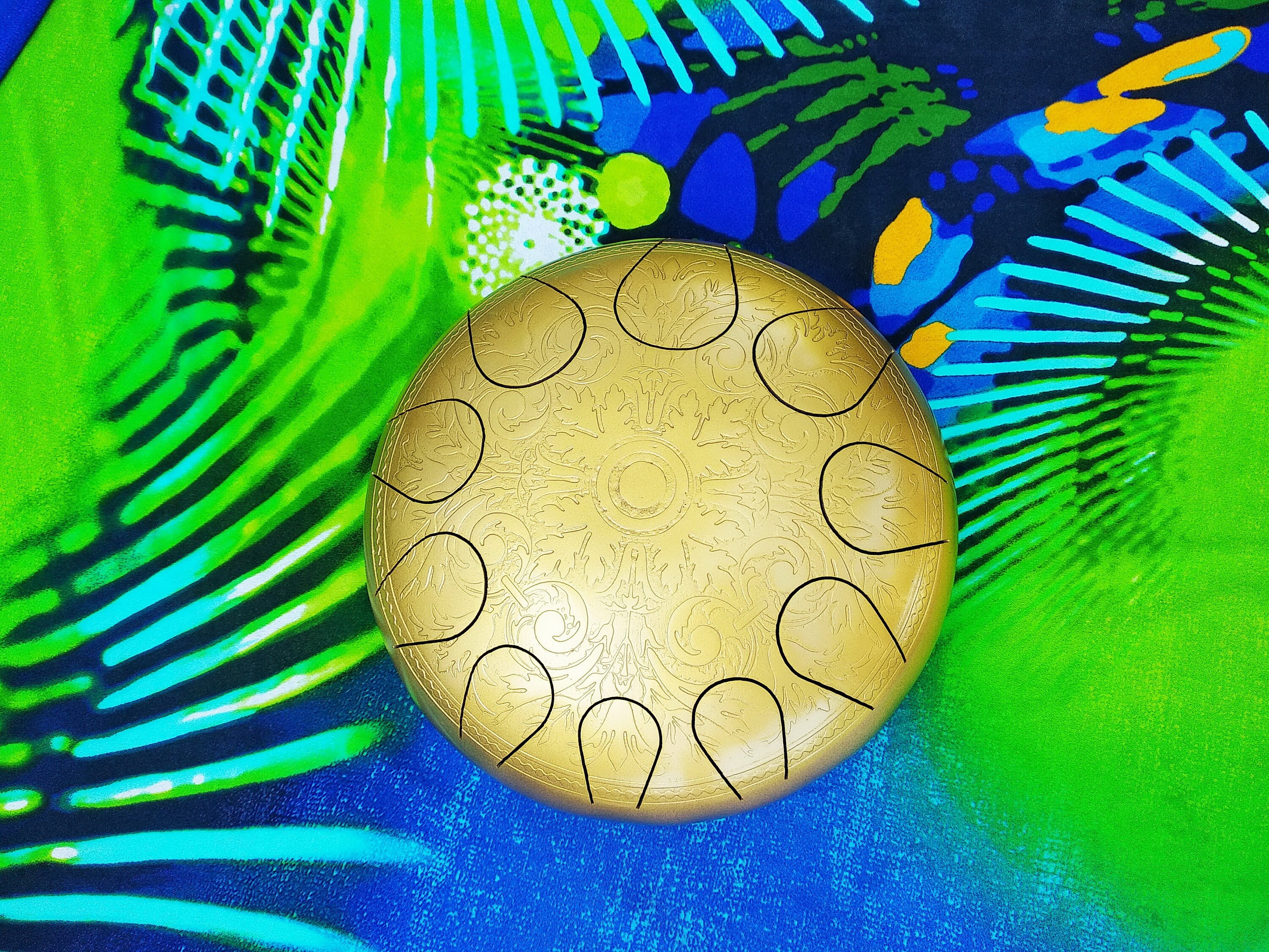 Exclusive Drum 30cm Tongue Drum Hank Drum Yoga Drum Vegan Drum Etsy