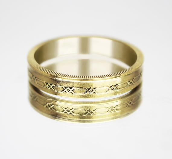 Buy Bahrain Coin Ring 100 Fils 2000 Coin Ring for Men Womens