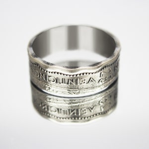 Argentina Coin Ring 25 pesos 1964-1968, coin ring for men, womens coin ring, mens coin ring, money ring