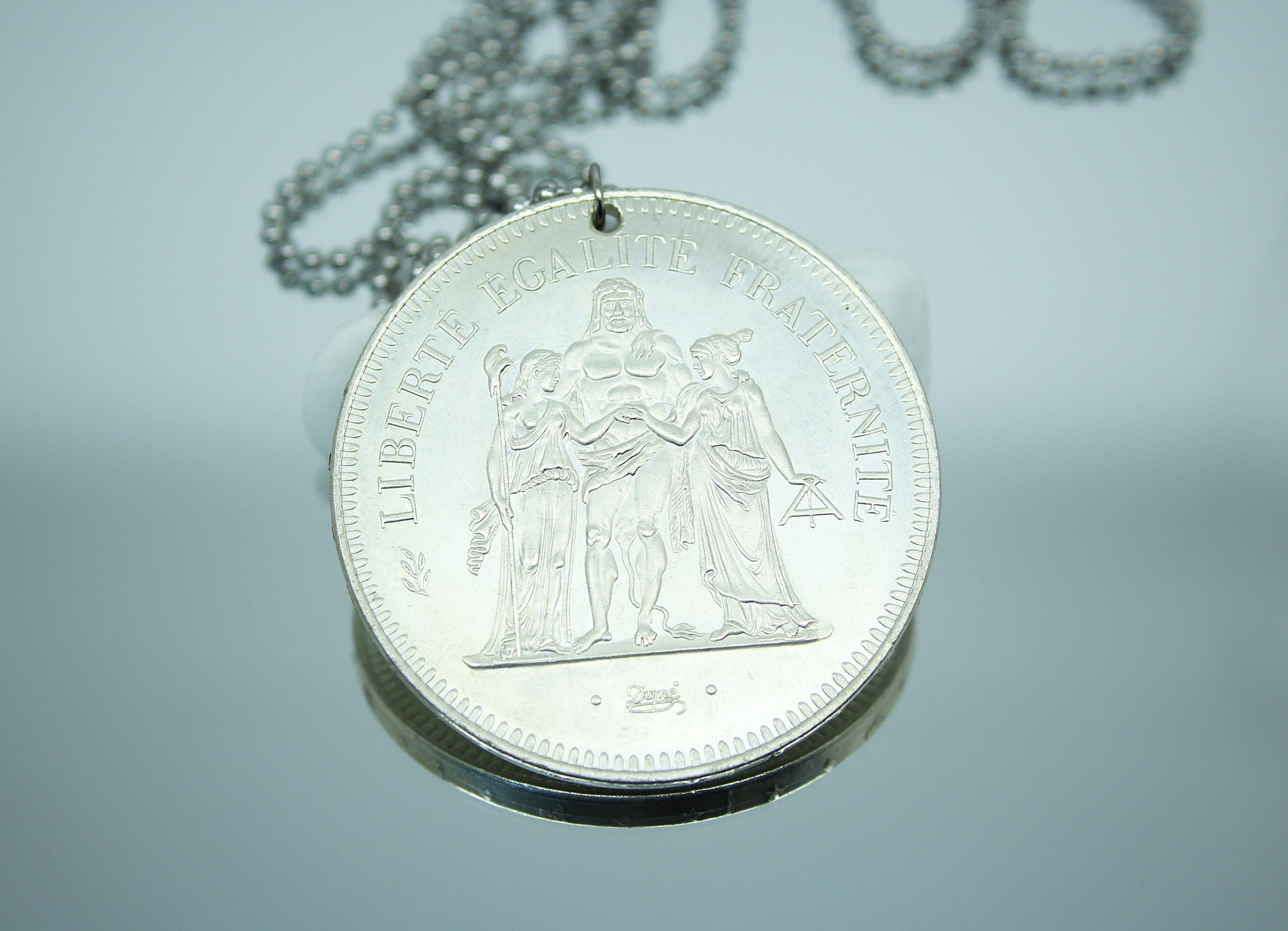20 franc coin pendant - Etsy 日本