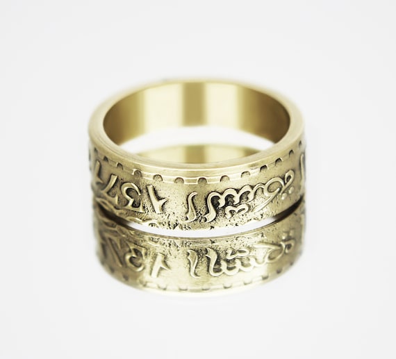 Bague piece de monnaie marocaine 20 francs 1952 Bague marocaine bague piece de monnaie pour homme bague piece de monnaie pour femme bague piece de monnaie pour homme bague argent Etsy France