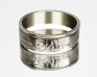 Spain Coin Ring 5 ptas 1957, coin ring for men, womens coin ring, mens coin ring, money ring
