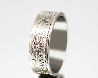 Switzerland Coin Ring 2 Franc 1968-2017 Swiss coin ring, coin ring for men, womens coin ring, mens coin ring, money ring