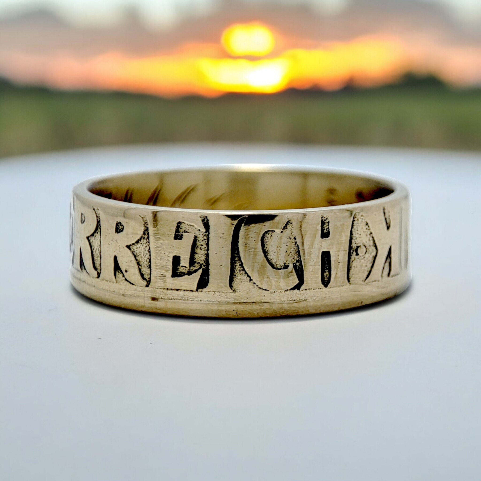 Austria Coin Ring 20 Groszy 1950-1954, Coin Ring Austria, Man Ring ...