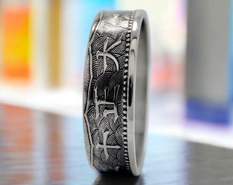 Japanse Coin Ring 10 Sen 1920-1926, Man Japan Ring, Japan