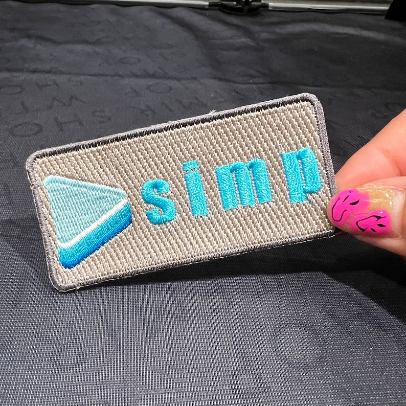 SIMP Iron on Patch - Etsy