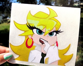Panty And Stocking Anime Decal B Grade