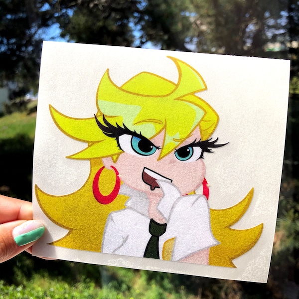 Panty And Stocking Anime Decal B Grade