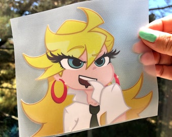 Panty Anime Decal: Panty and Stocking with Garterbelt