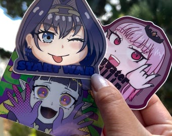 Hololive Vtuber Meme Vinyl Sticker I Anime Decal