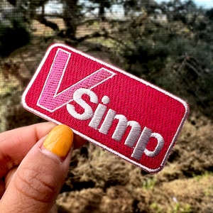 SIMP Iron On Patch