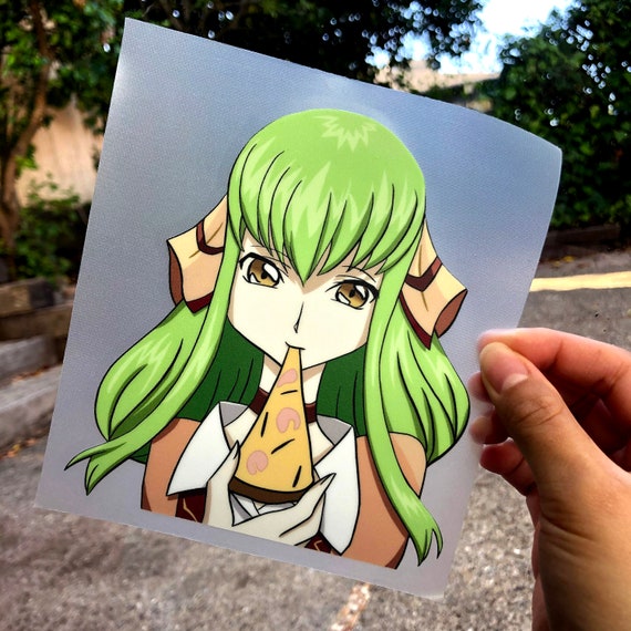 Code Geass C C Decals Etsy