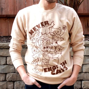 Brown Cat Unisex Sweater