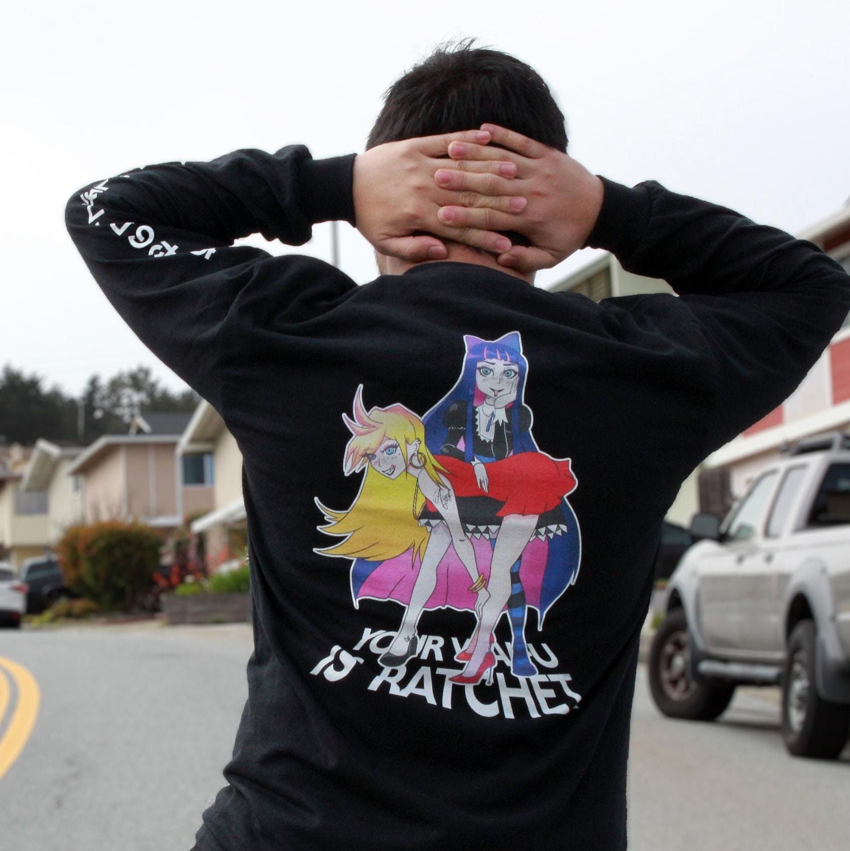 Anime Tshirt Longsleeve: Panty & Stocking - Etsy