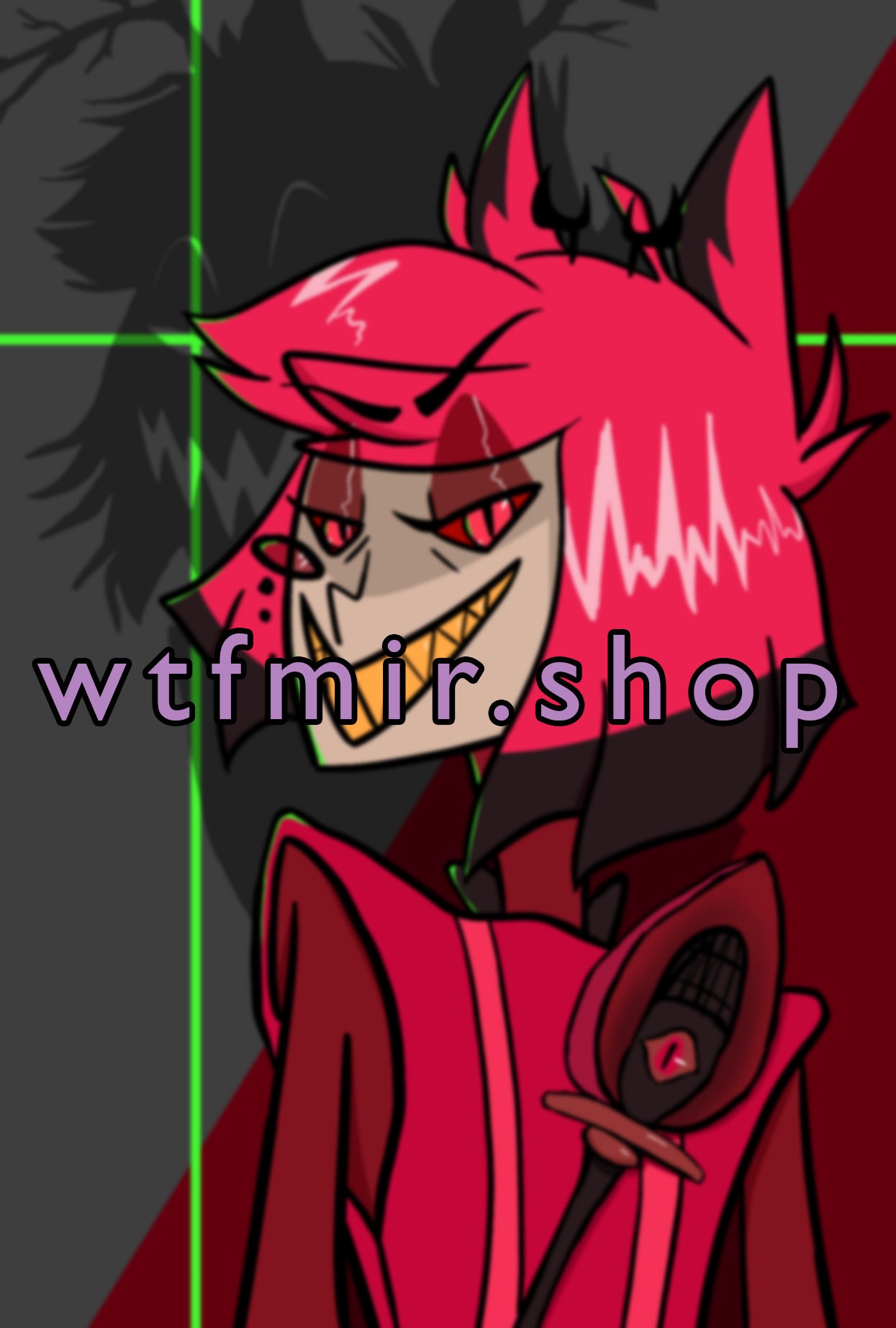 Hazbinhotel Alastor 8×10in サイン入りプリント Hazbinhotel Alastor 8×10in サイン入りプリント My husband got me a