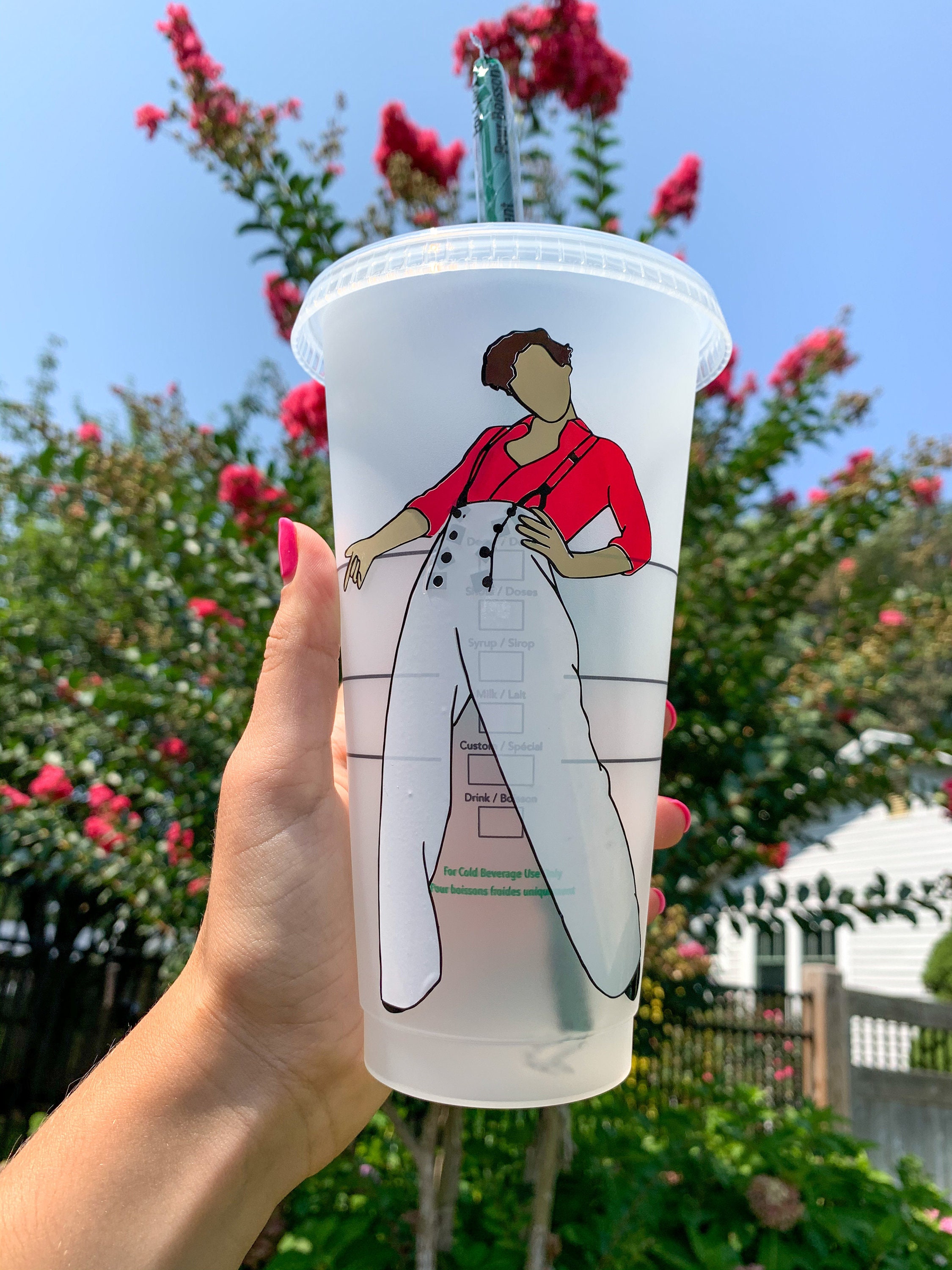 Harry Styles Signature & Fine Line Cup With Optional Name