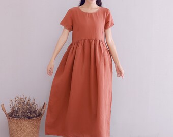 casual linen dresses for summer