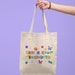 Like A Damn Sociopath Tote | Olivia Rodrigo Tote | Retro Aesthetic | Y2K, 90's Tote | Eco-Friendly, Sustainable, Vegan Canvas Totes