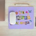 It's Brutal Out Here Mousepad | Retro Style | Olivia Rodrigo | Small Business Decor | Funky Office Decor Mousemat | Y2K Aesthetic