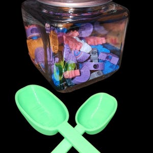 Fidget clicker scoop, Lucky Fidget Scoop, Random 3D printed items, Scoops Mystery, Scoop 3D Printed Items, Mystery Fidget Box