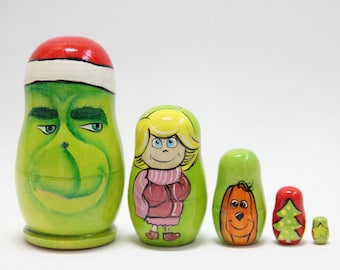 GRINCH PEEPER WOODWORKING PLANS PATTERN CHRISTMAS YARD BOOTS BOHO Ring Kids