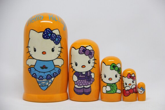 hello kitty nesting dolls