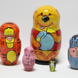 Winnie the pooh russian dolls 2025